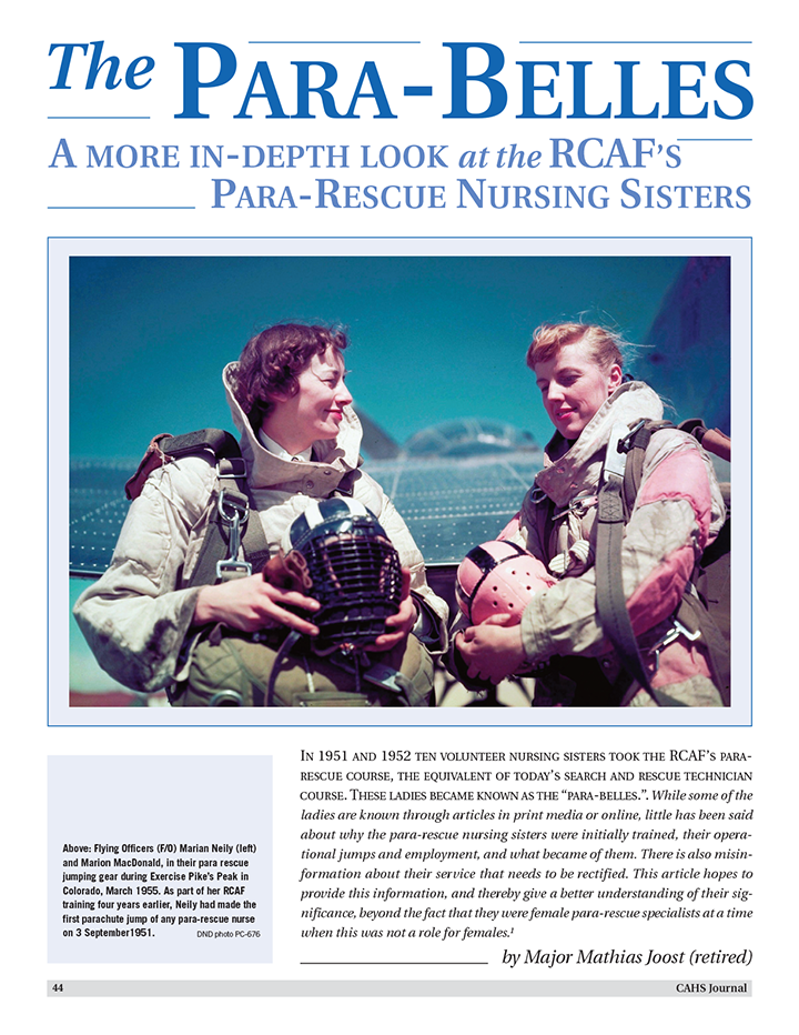 Link to the CAHS Journal page on the CAHS National website