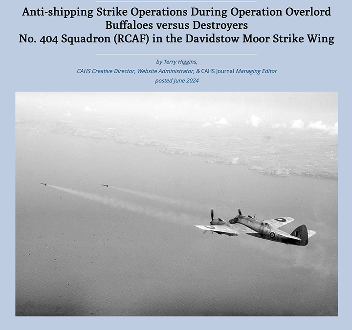 Link to the 404 Squadron / Davidstow Moor Strike Wing Op Overlord Article