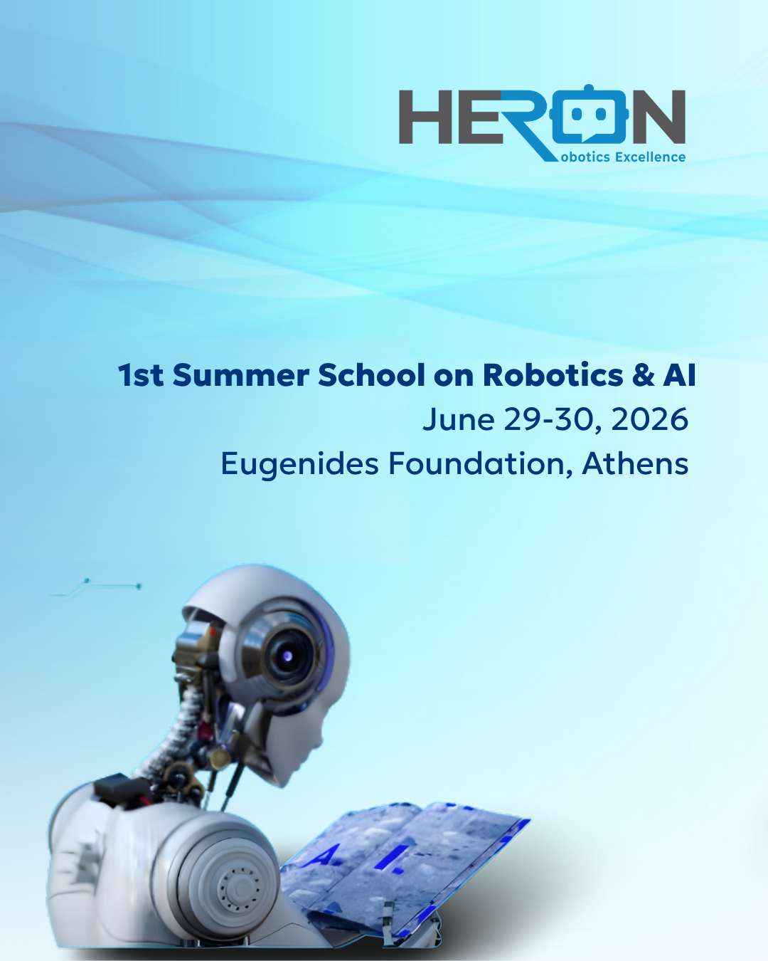 1st HERON Summer School on Robotics & AI