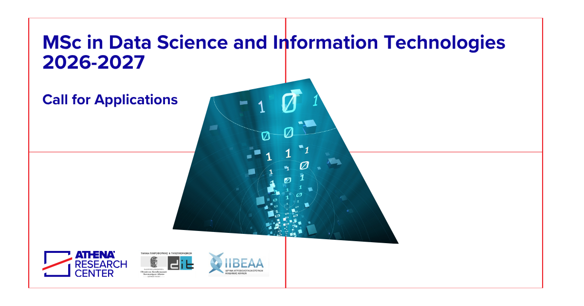 MSc in Data Science and Information Technologies&nbsp;