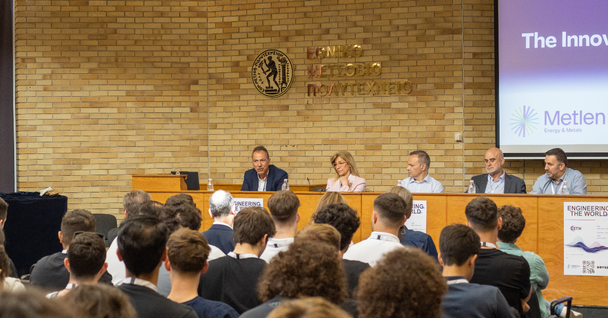 President of Athena Research Center Prof. Ioannis Emiris at the “Engineering the World” Student Conference