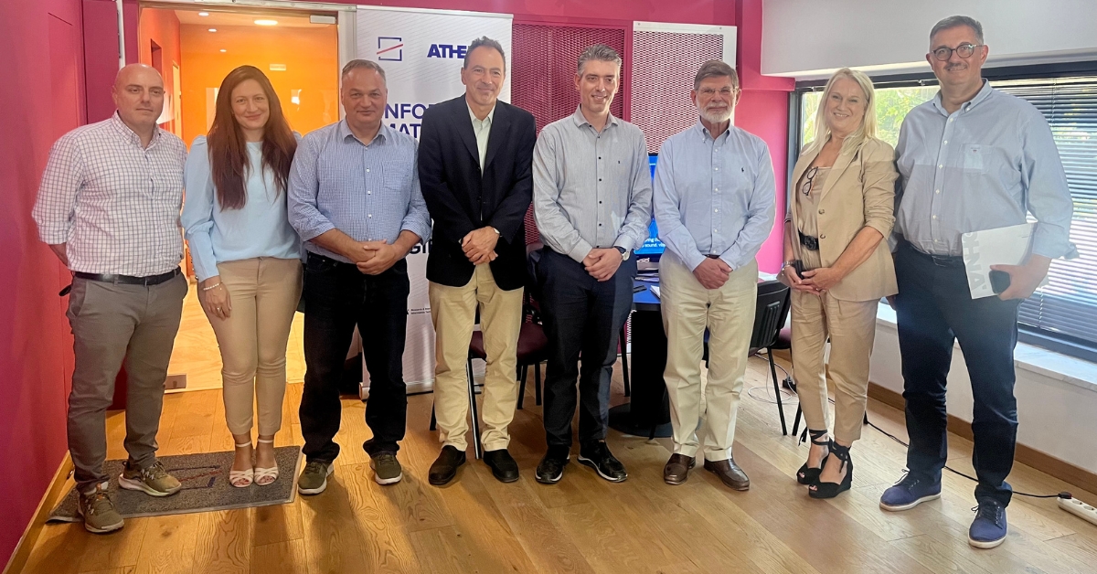 Visit of Dr. Tasos Gaitanis, General Secretary for Research and Innovation, to the Athena Research Center