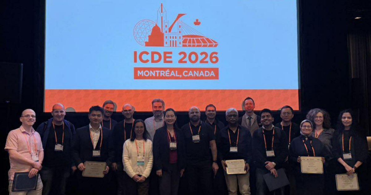 Athena at IEEE ICDE 2026: Awards, Leadership and Distinguished Recognitions&nbsp;