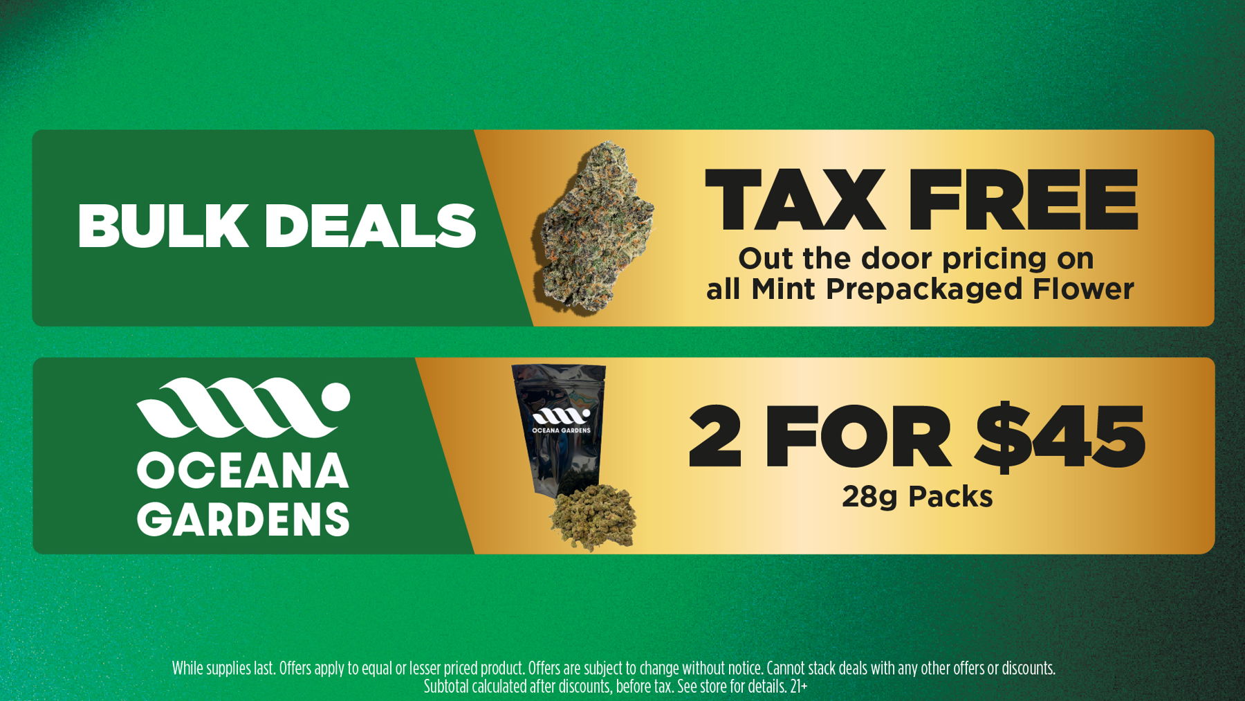 Mac Pharms Bundle	1g Cart, 200mg Gummy, 1g Concentrate, 1g Infused PR.	$34.99 Gold Tier Bundle	"1 Gold Tier 3.5g, (2) 1g Crude Boys/Drip Cart,  (2) 200mg Choice Chews, (2) 1g Paisley Trees PR"	$59.99 Silver Tier Bundle	1 Silver Tier 3.5g, 1g Common Citizen Wax, 200mg MKX Gummy, 1 Fire Styxx Infused PR	$39.99