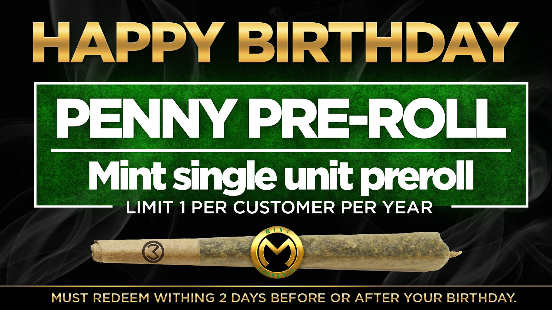 Mint birthday deals 
