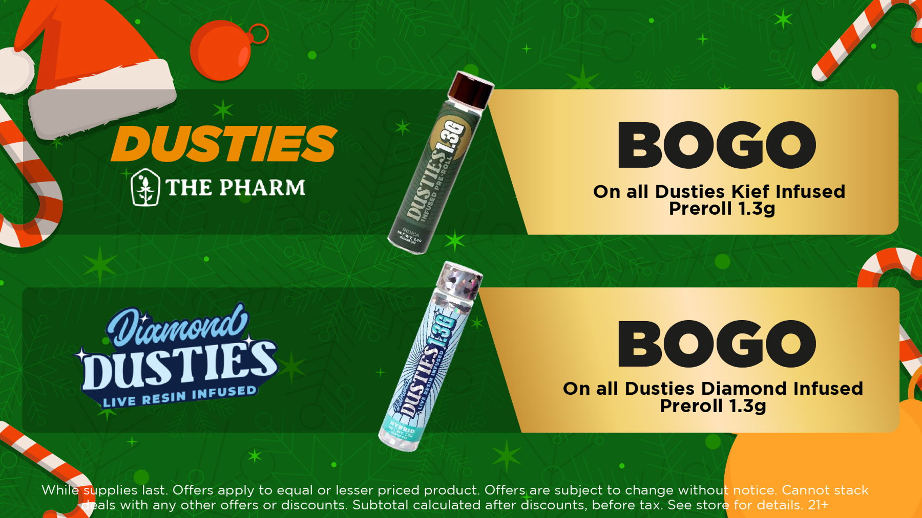 Heaterz Stiiizy Space Rocketz Diamond Infused Pre-Rolls Dusties Infused Pre-Rolls