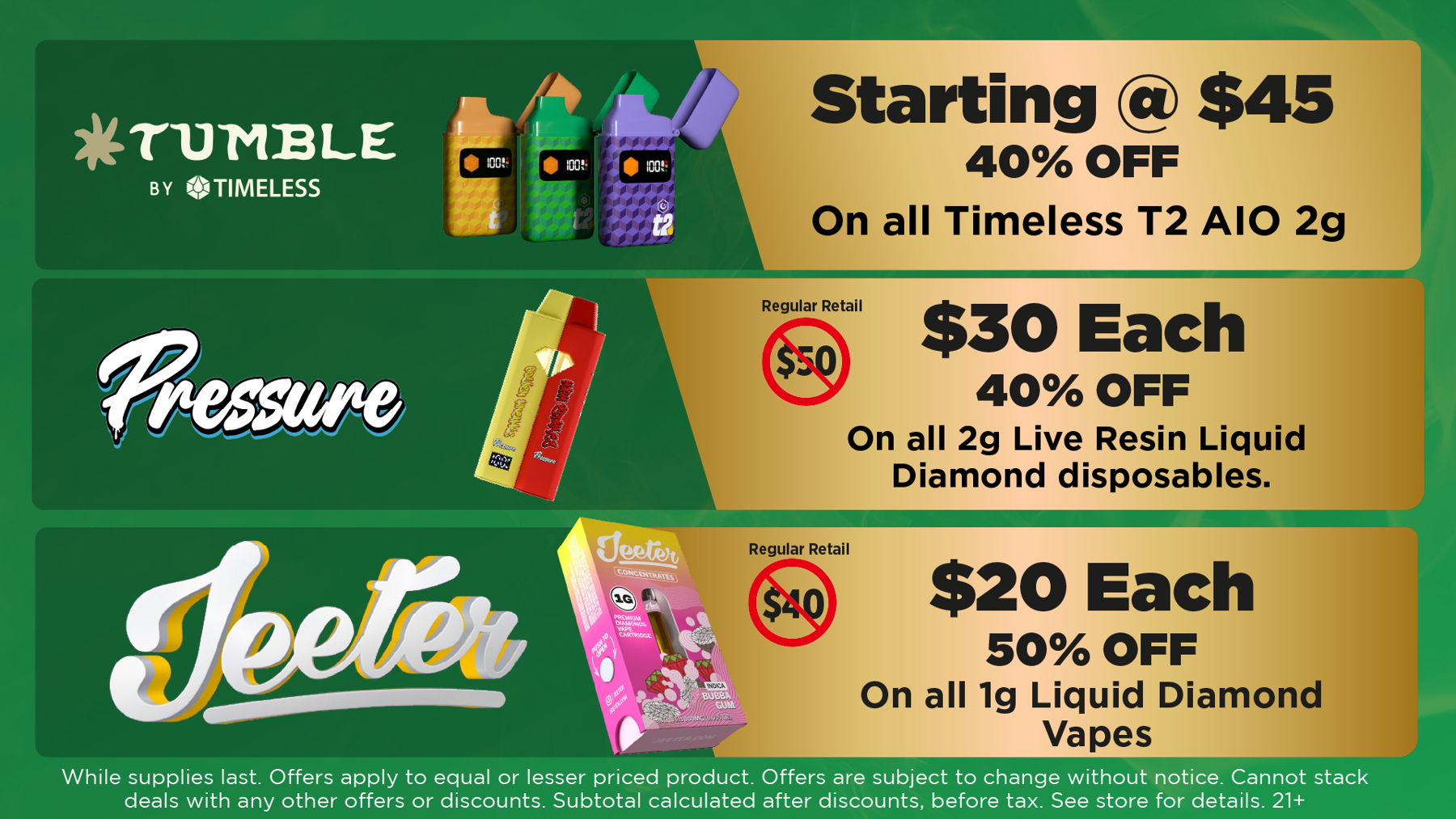 VenomX World's THC Factory 