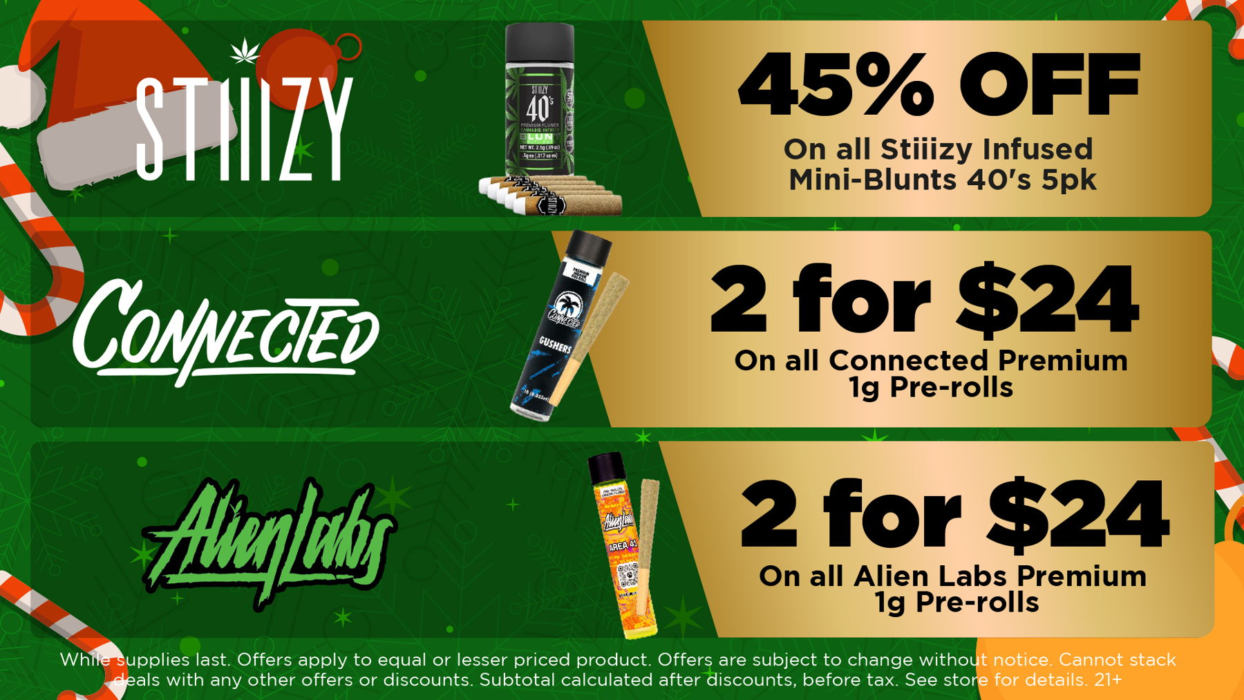 Heaterz Stiiizy Space Rocketz Diamond Infused Pre-Rolls Dusties Infused Pre-Rolls