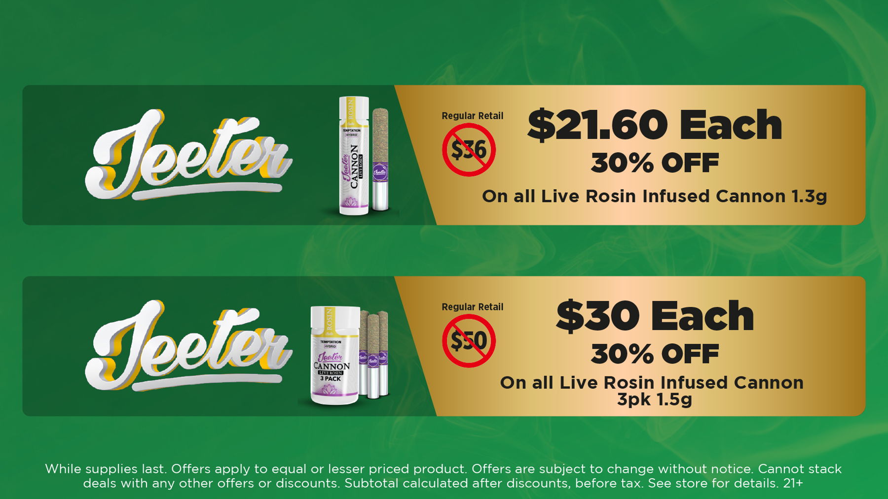 Leafers Diamond Infused Pre-Rolls World's THC Factory WTF EXTRACTS Blunts Diamond Infused Pre-Rolls