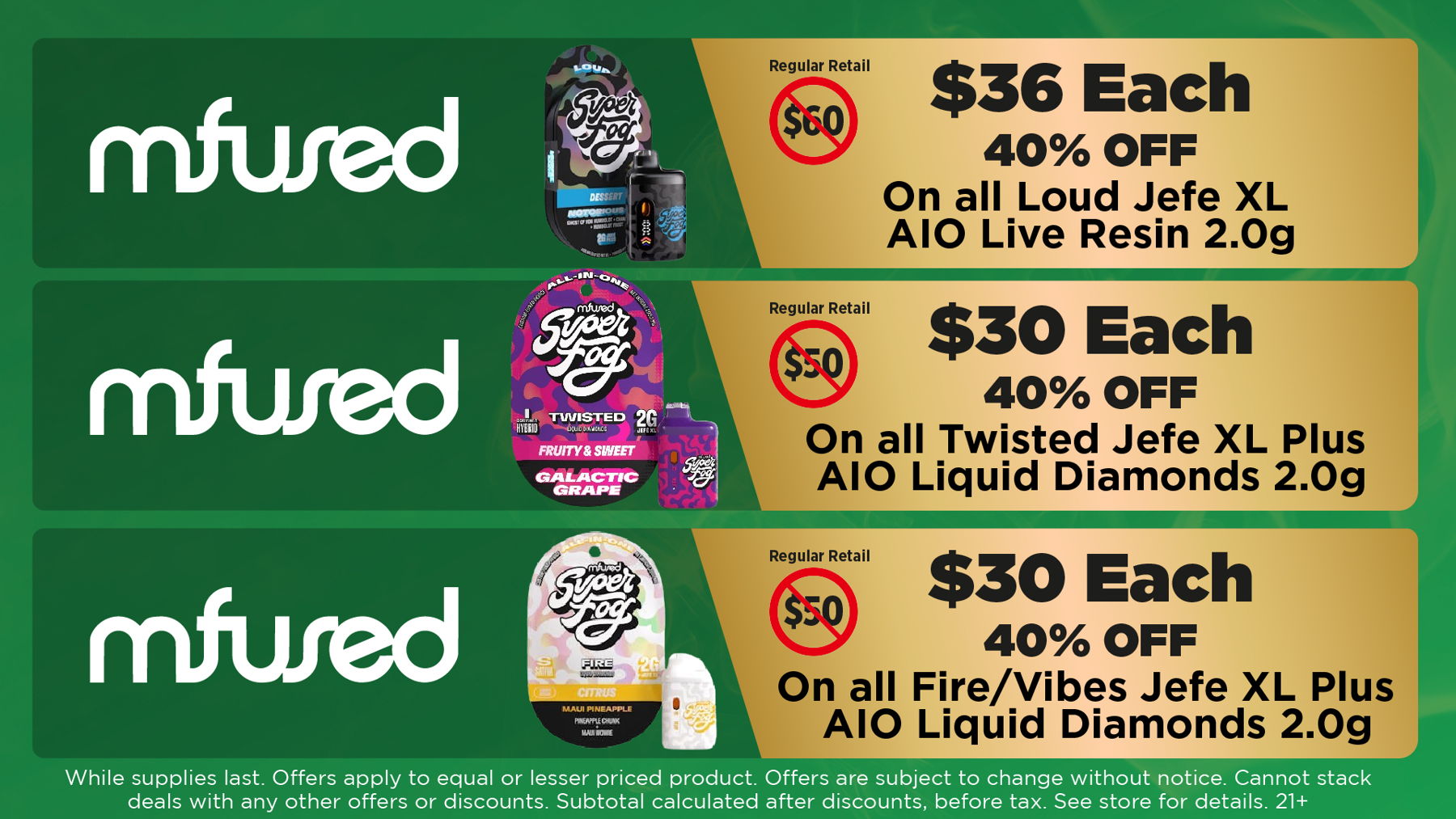 VenomX World's THC Factory 