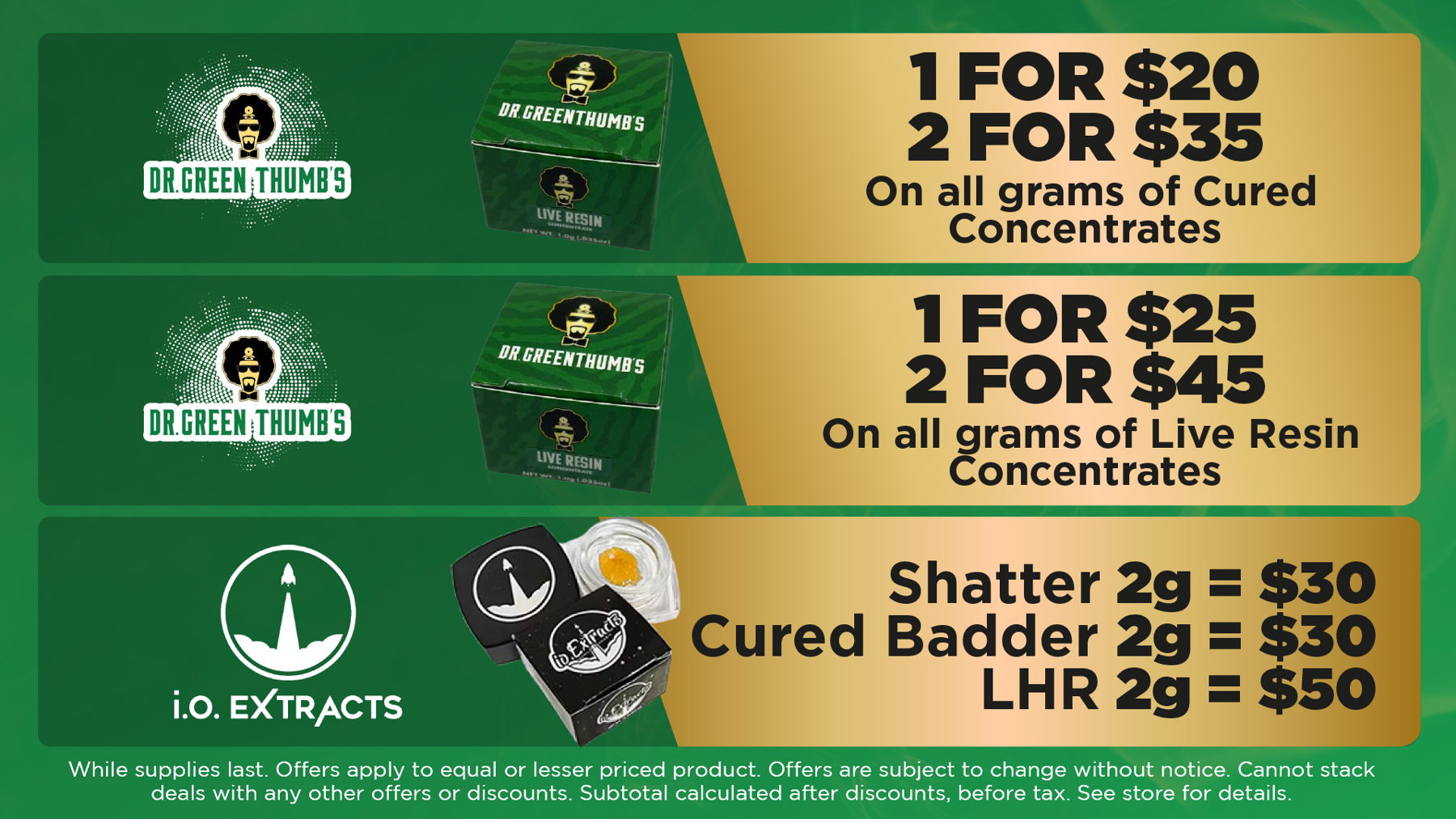 VenomX World's THC Factory 