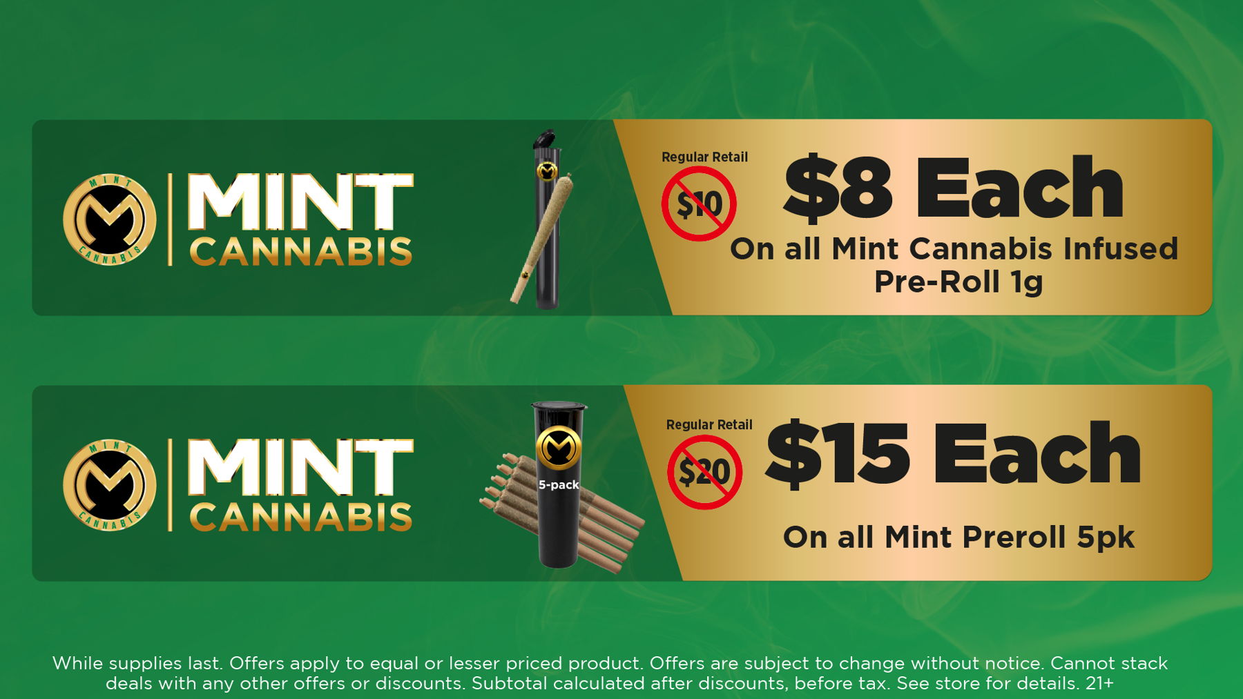 Heaterz Stiiizy Space Rocketz Diamond Infused Pre-Rolls Dusties Infused Pre-Rolls