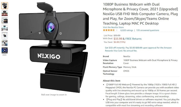 Business Webcam