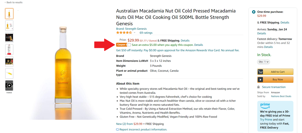 1 Best Cooking Oil Coupon Is Back The Deal Minute