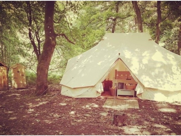 Glamping retreat in the Peak District