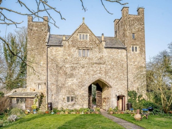 Period gatehouse in south Wales