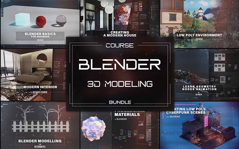 Blender 3D Modelling Online Course