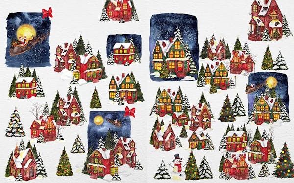 Christmas graphics preview