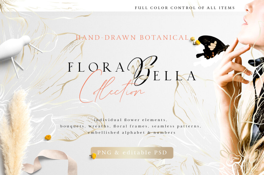 Elegant Botanical Set