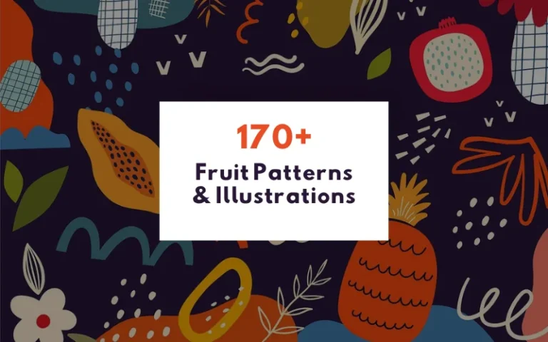 Fruit Patterns & Illustrations Bundle