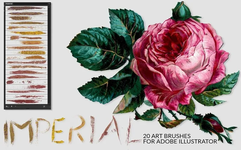 20 Imperial Art Brushes