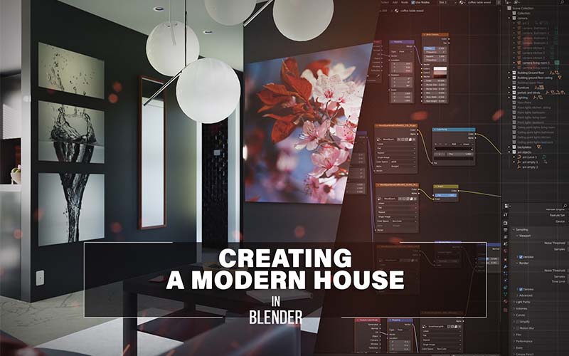 Creating A Blender Modern House