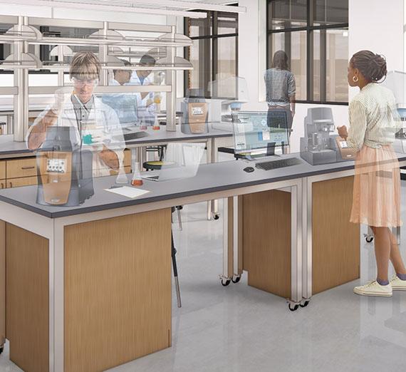 Rendering of the CMR primary lab, opening Feb. 26.