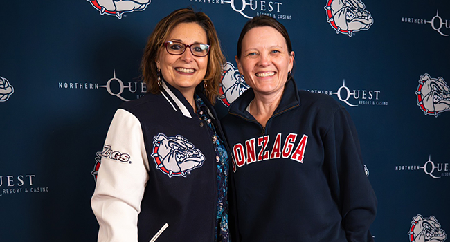 President Passerini met with Washington, D.C. alumni on Gonzaga Day. 