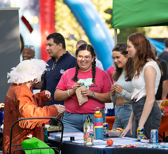CCE participants engage with the local community