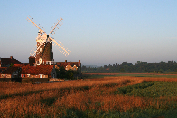 Windmill holiday in Norfolk