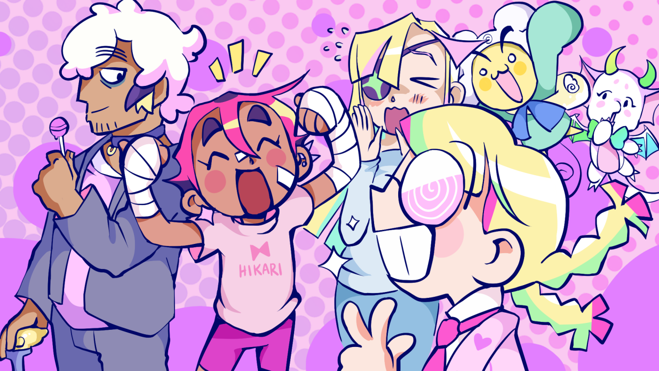 All of The Songbird Guild's cast together