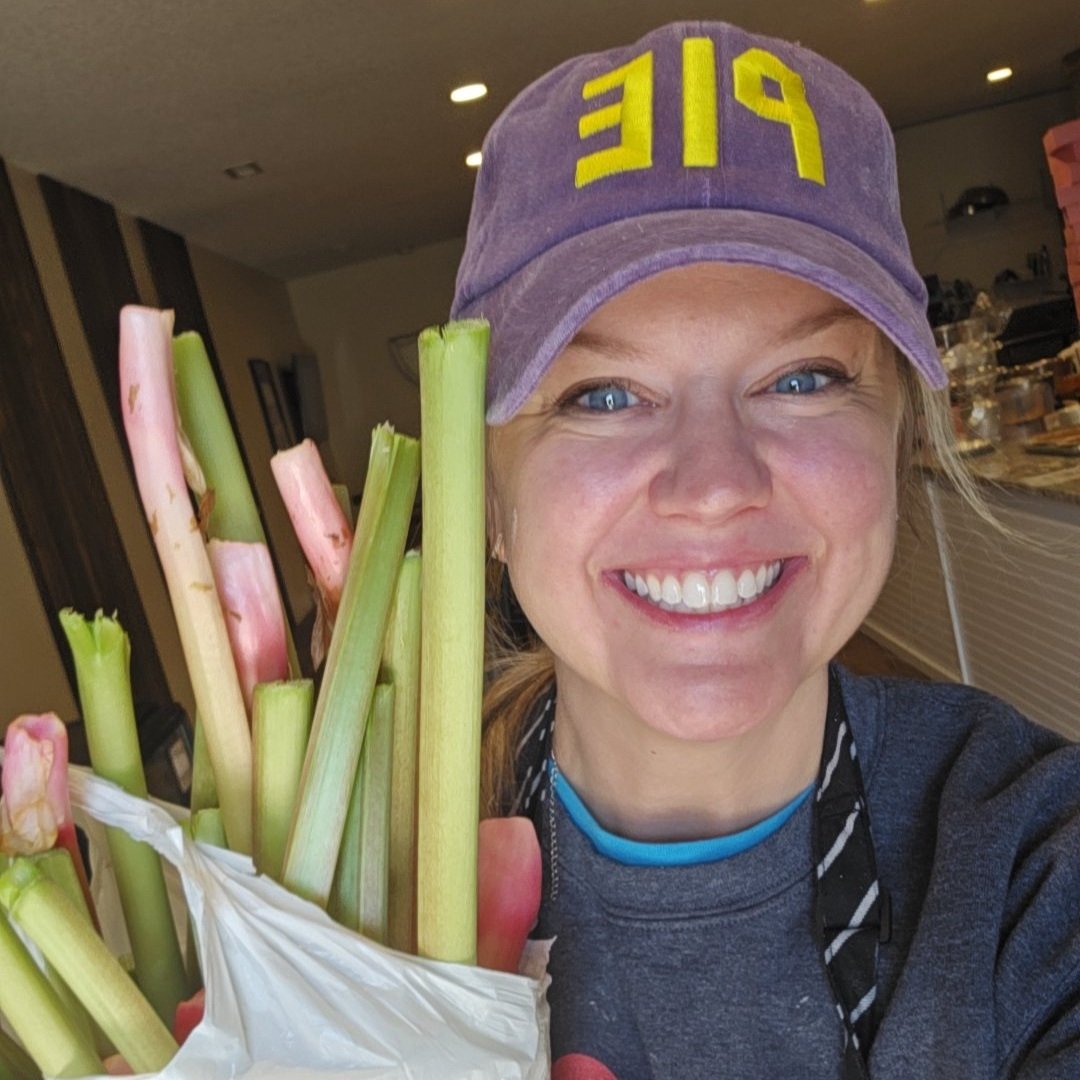 Bring Your Rhubarb in the store during our open hours