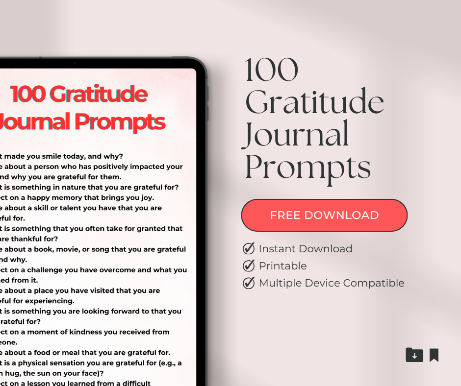 Gratitude Journal Prompts