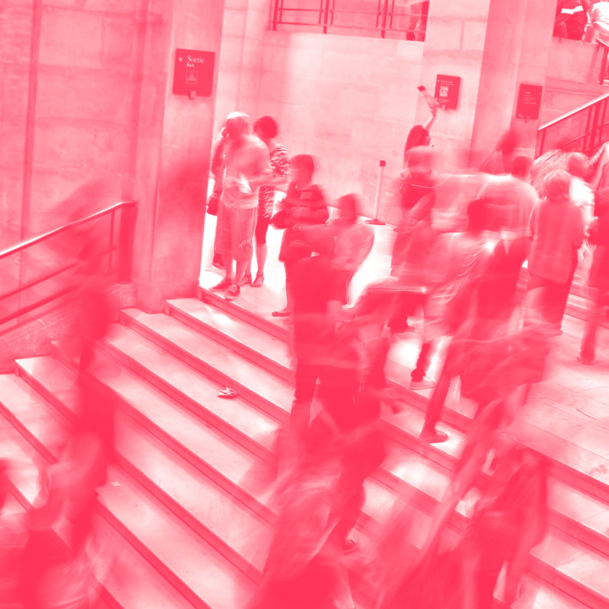 Outside of the European Commission building 