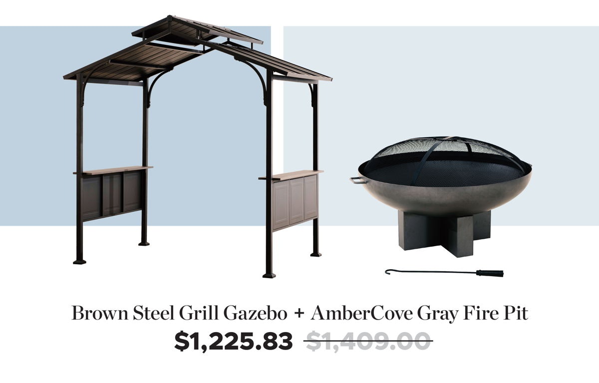 Grill Gazebo & Fire Pit