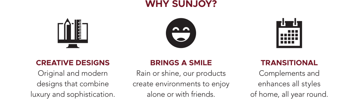 Why Sunjoy?