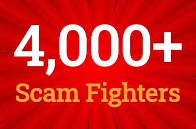 4,000+ Scam Fighters