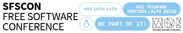 SFSCON FREE SOFTWARE CONFERENCE | NOV 10TH-11TH | NOI TECHPARK | BE PART OF IT!