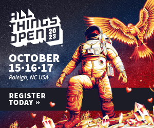 All Things Open 2023 | October 15-17 | Raleigh, NC USA | Register Today