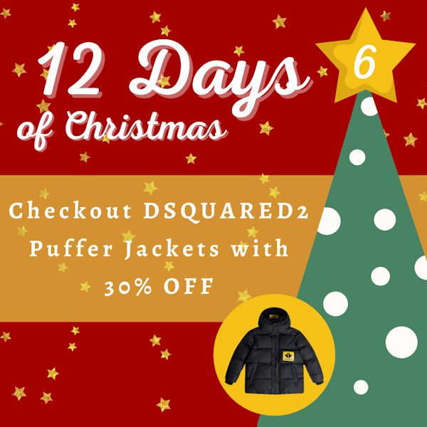 12 Days 6 ob has Checkout DSQUARED2 Puffer Jackets with 30% OFF fe 