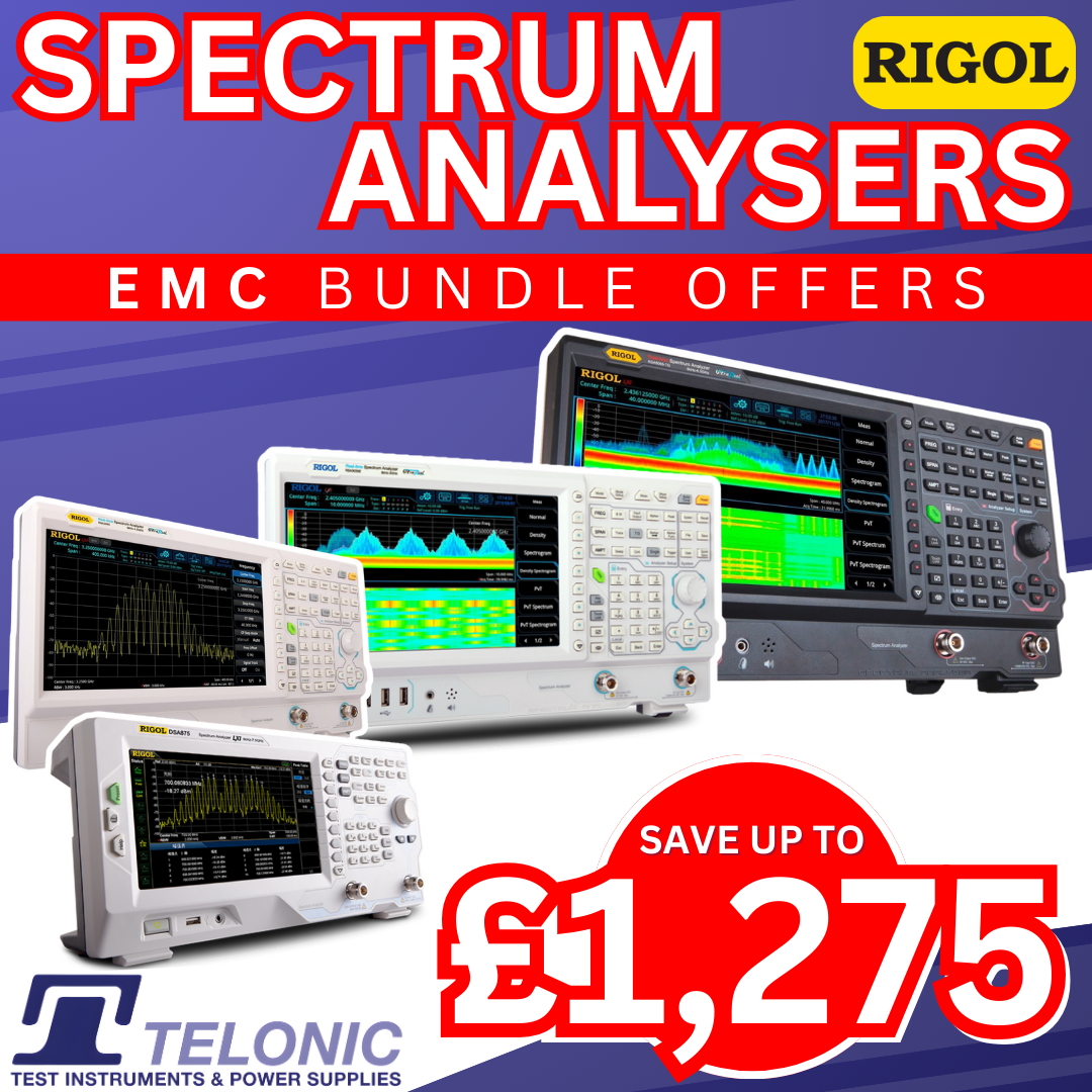 Spectrum Analysers – EMC bundle offers
