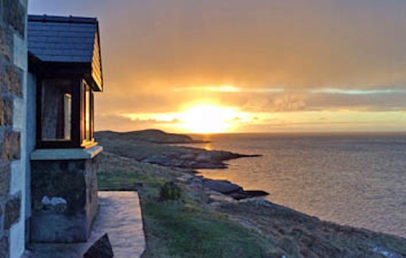 Cottage on Isle of Barra, Scotland