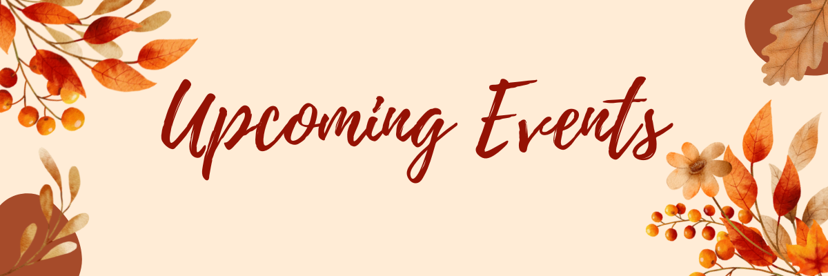Upcoming Events