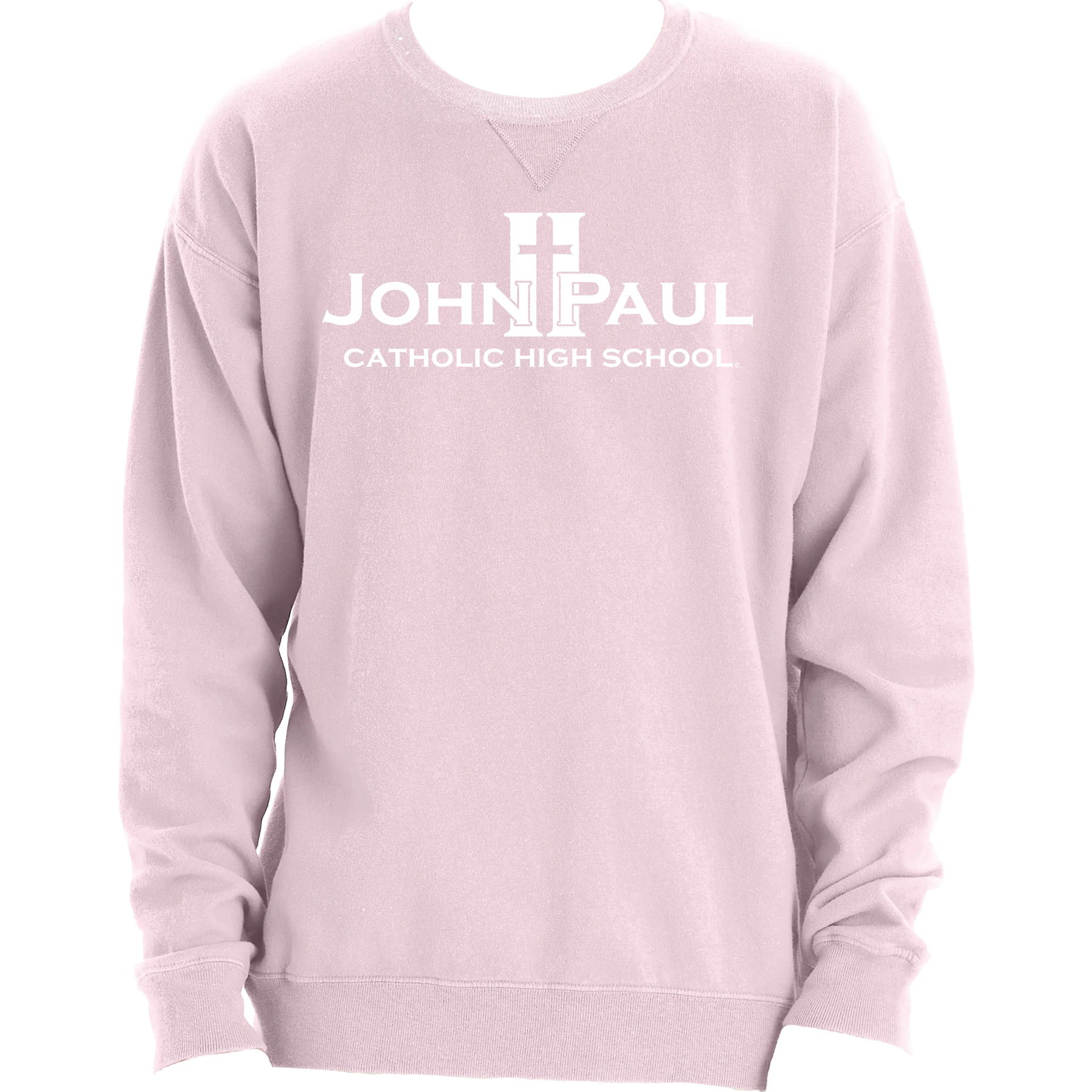 soft pink crewneck