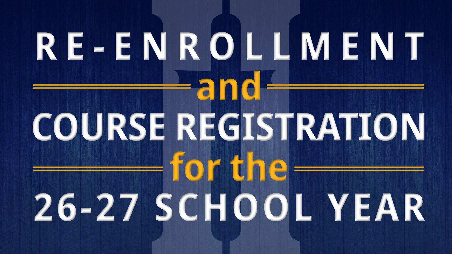 Re-Enrollment