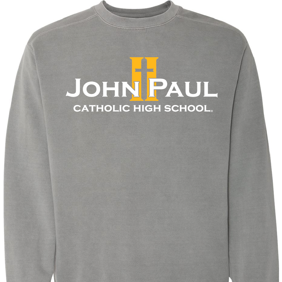 Gray crewneck