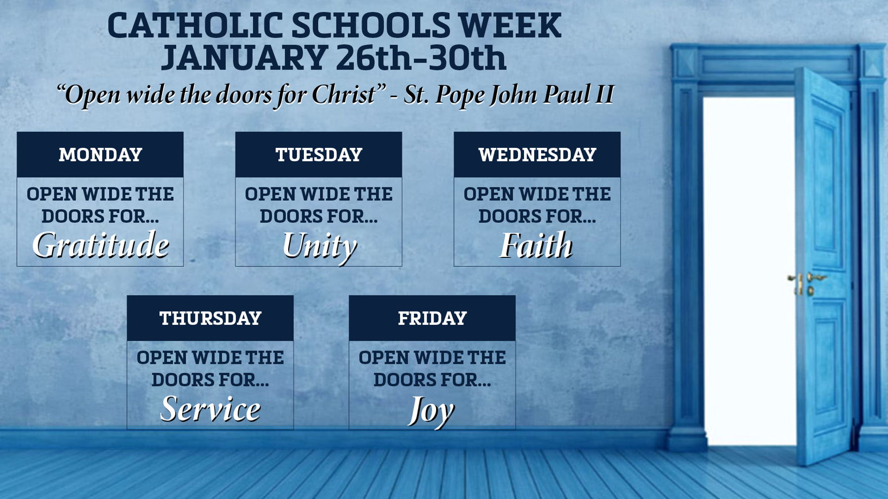 Catholic Schools Week
