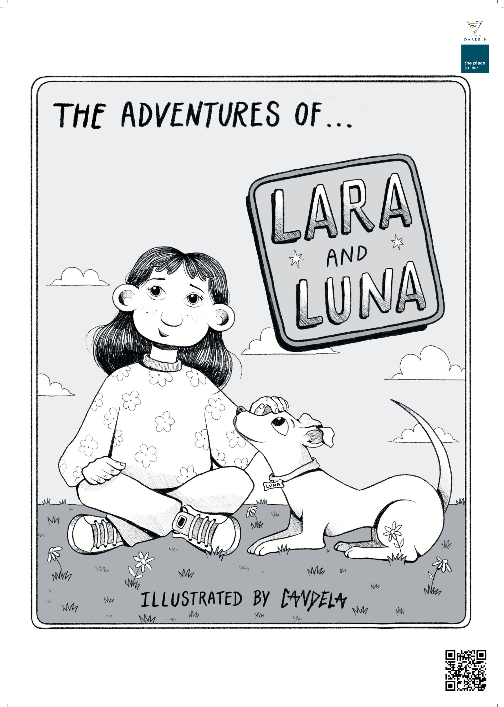 Lara and Luna comic available at Darebin libraries