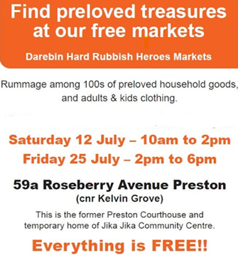 poster advertising the event dates