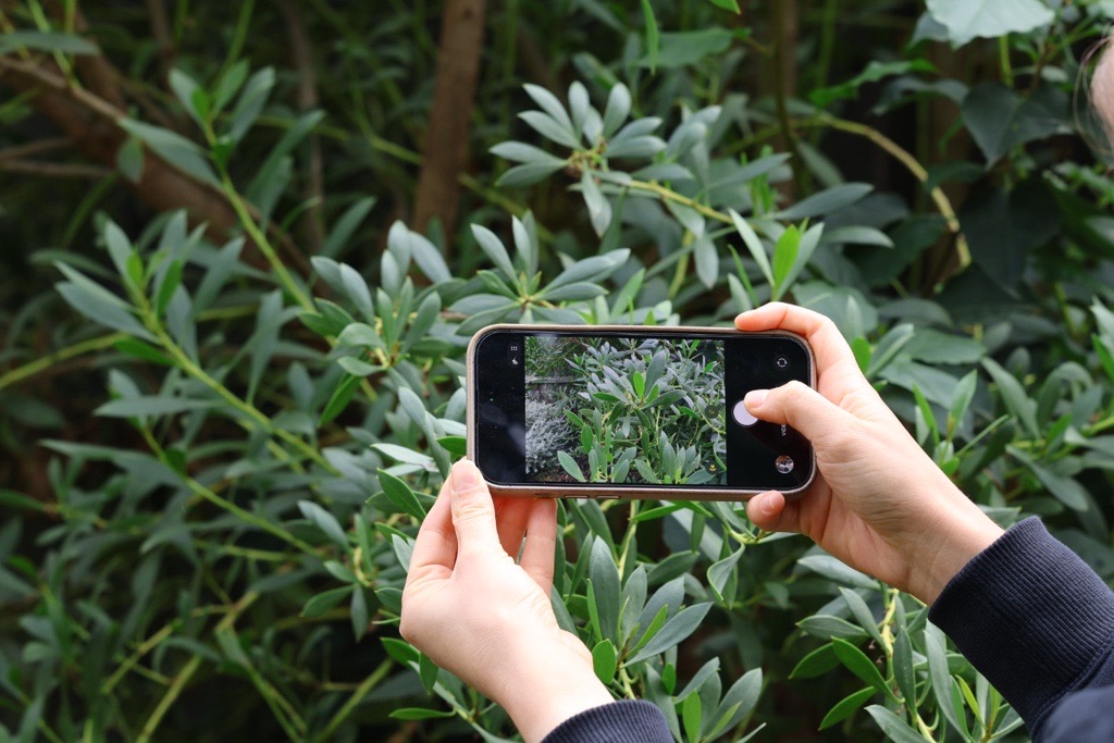 DCAN members with their banner